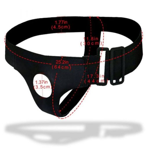 Bondage Unisex Strap-On Harness with Realistic Dildo 7 Inch - Image 8