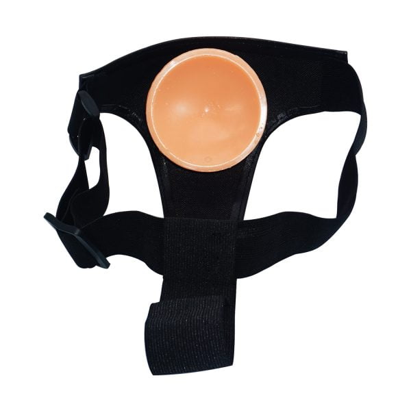 King Cock Strap On Harness With 7/8 Inch Dildo Beige - Image 7