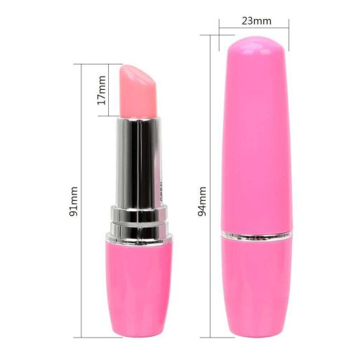 Lipsticks Vibrator Mini Electric Bullet Vibrator  Pink Color - Image 2