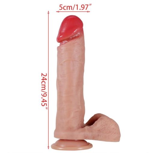 Realistic Dildo with Suction Butt for Adult Women Couples Sex Toy - Image 6