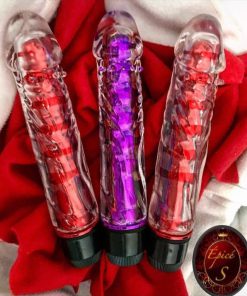 Crystal Multi-speeds Flexible Strong Vibration Hand Penis