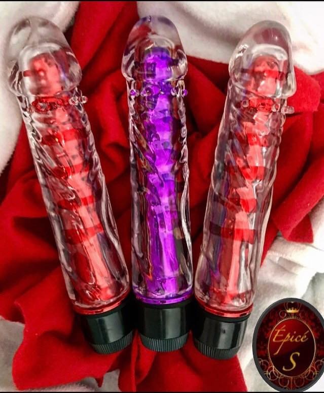 Crystal Multi-speeds Flexible Strong Vibration Hand Penis