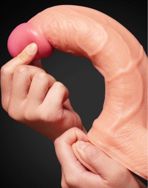 LOVE TOY - REALISTIC DILDO 25 CM - NUDE - Image 3