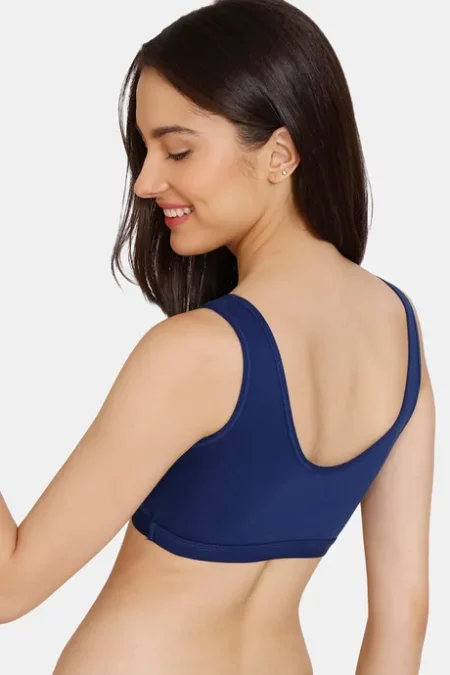 Buy Zivame Girls Double Layered Non Wired Full Coverage Beginners Bra (Pack  of 2) - Pink Navy2 at Rs.472 online