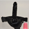 Strap on Dildo With Vibration Black (1)
