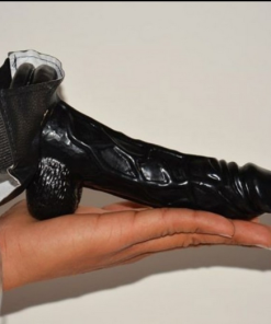 Strap on Dildo With Vibration Black (2)