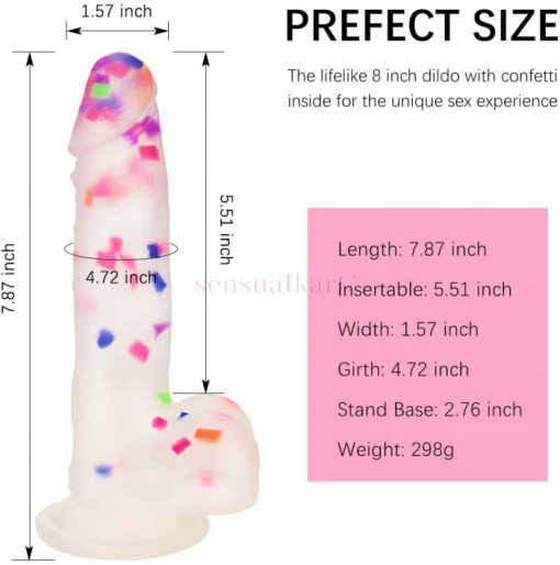 SK-clear-Silicone-Crystal-Clear-G-Spot-Vaginal-Lifelike-Dildo-1