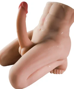 19 LB Silicone Half Body Male Torso Love Sex Toy for Men Gay Women With Big Penis