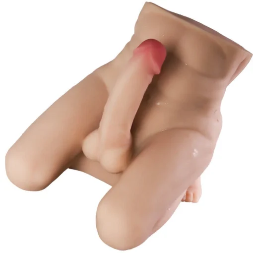 19 LB Silicone Half Body Male Torso Love Sex Toy for Men Gay Women With Big Penis - Image 3