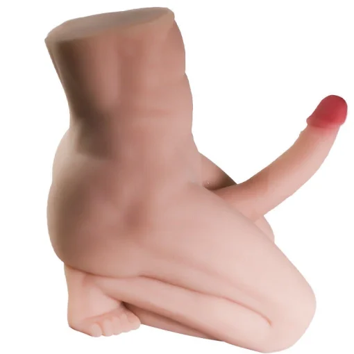 19 LB Silicone Half Body Male Torso Love Sex Toy for Men Gay Women With Big Penis - Image 2