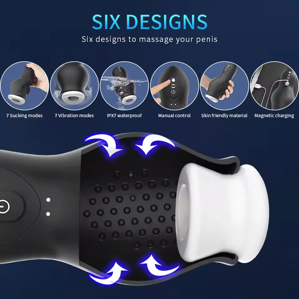 Automatic & Strokers Best Male Masturbator Adult Sex Toys for Men - Image 4