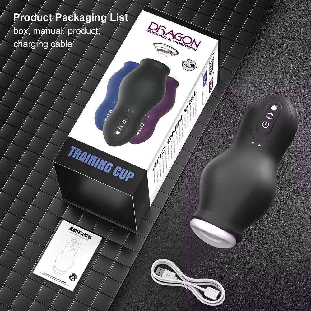 Male Electric Masturbator with 7 Vibration & 7 Suction Modes for Intense Pleasure - Image 3