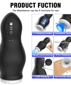 Automatic & Strokers Best Male Masturbator Adult Sex Toys for Men